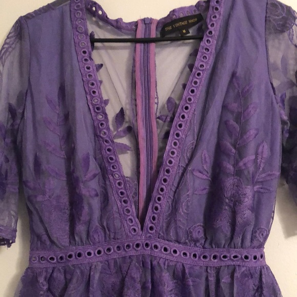 Romper. Purple - Picture 2 of 2